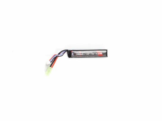 STRIKE Battery, 7,4V 1300 mAh, LI-PO, single stick
