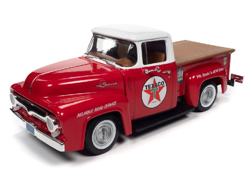 Auto World 1/24 Texaco 1956 F100 Service Station Shop Truck #39