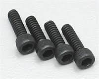 Du-Bro 4-40 x 3/8" Socket Head Cap Screws (4/pkg)