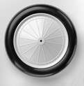 Du-Bro 1/3th Scale (9.33" dia.) Vintage Wheels (2)