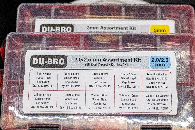 Du-Bro Metric Hardware Kit Bundle (2 Boxes)