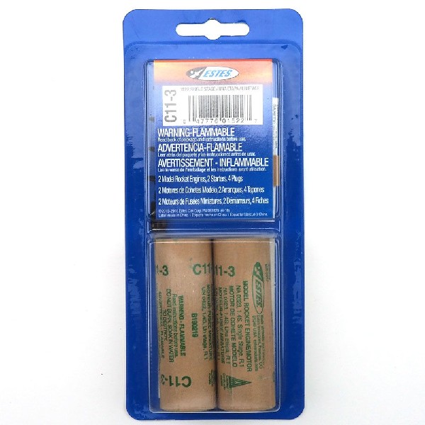 Estes Rockets C11-3 (2 ea)