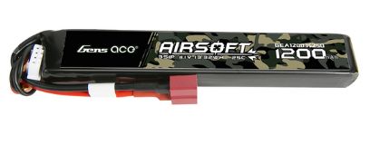 Gens Ace Airsoft 1200mAh 11.1V 25C Dean Plug