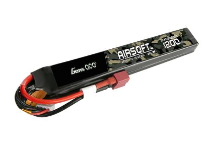 Gens Ace Airsoft 1200mAh 11.1V 25C Dean Plug