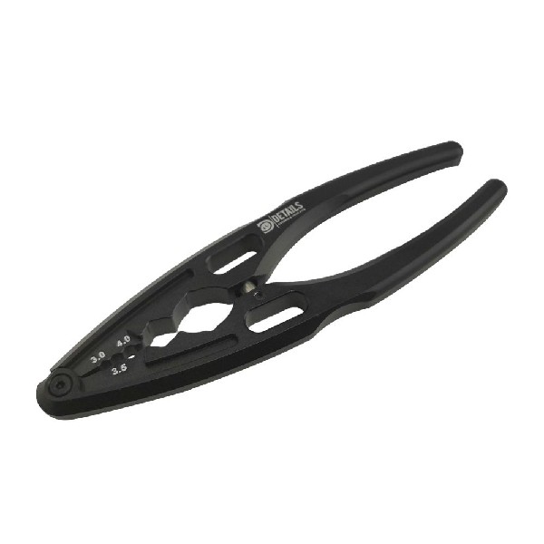 Hobby Details Shock Shaft Pliers - Black