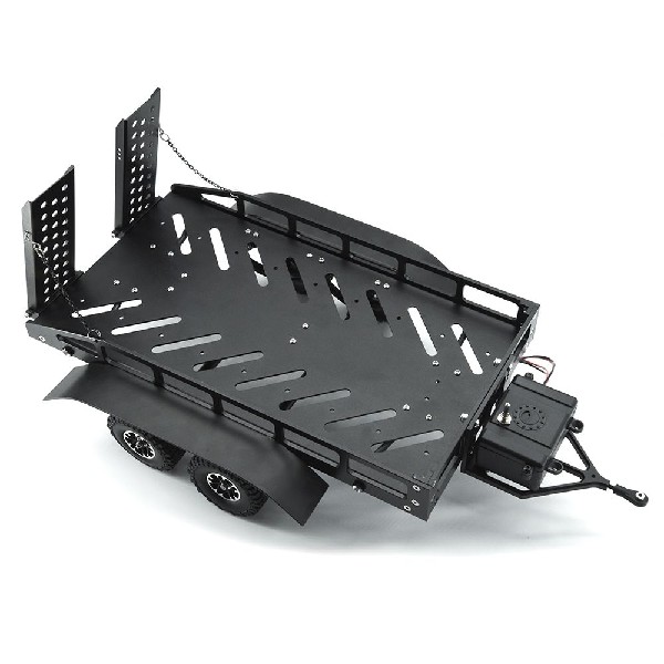 Hobby Details 1/18 Car Trailer - Black