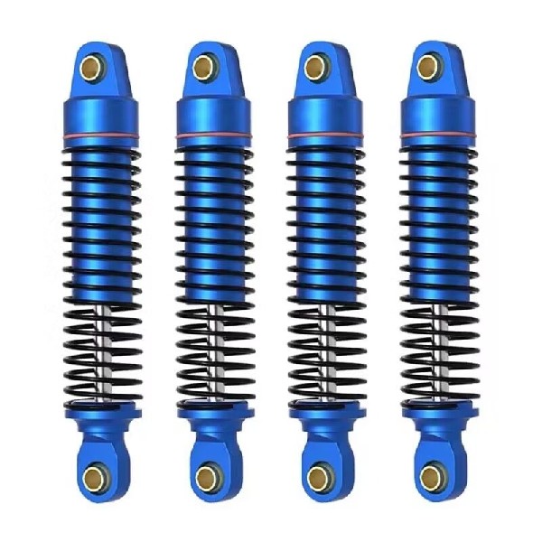 Hobby Details Traxxas 1/18 TRX-4M AL Front/Rear Shocks -Blue (4)