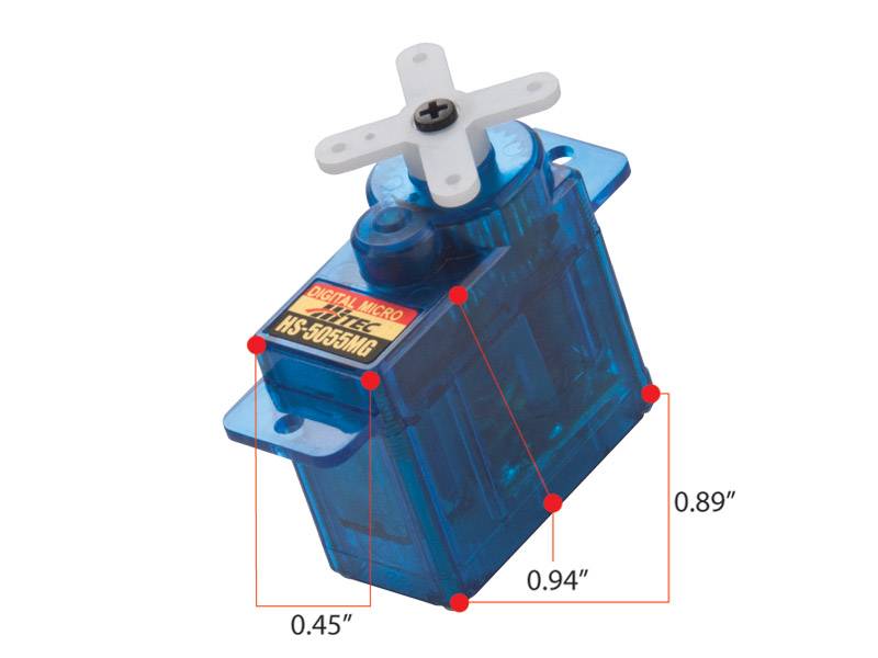 Hitec HS-5055MG 11.9g Digital Economy Metal Gear Feather Servo