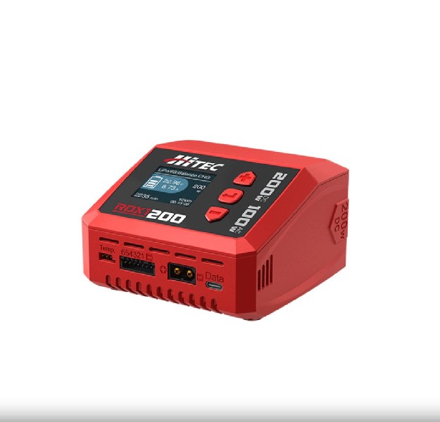 Hitec RDX1 200 - One Port 200W DC 100W AC Battery Charger