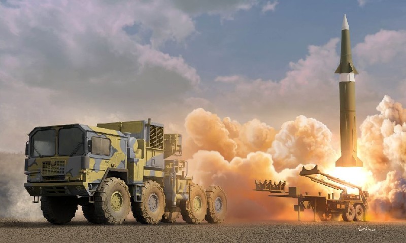 I Love Kit 1/35 M1001 w/M790 Erector Launcher Trailer