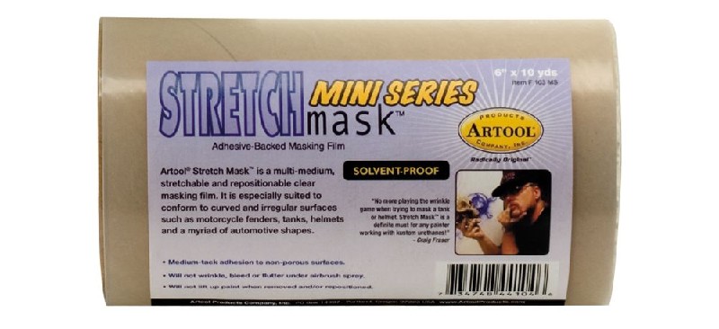 Iwata Artool Stretch Mask Mini Series, 6" x 10yds Roll