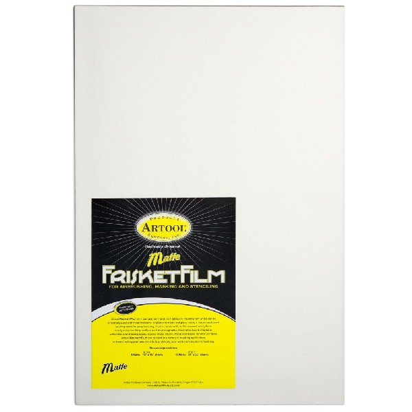 Iwata Artool FrisketFilm, Matte Finish 10" x 15" Sheets