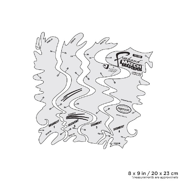 Iwata Artool #11 Matchmakers Freehand Airbrush Template