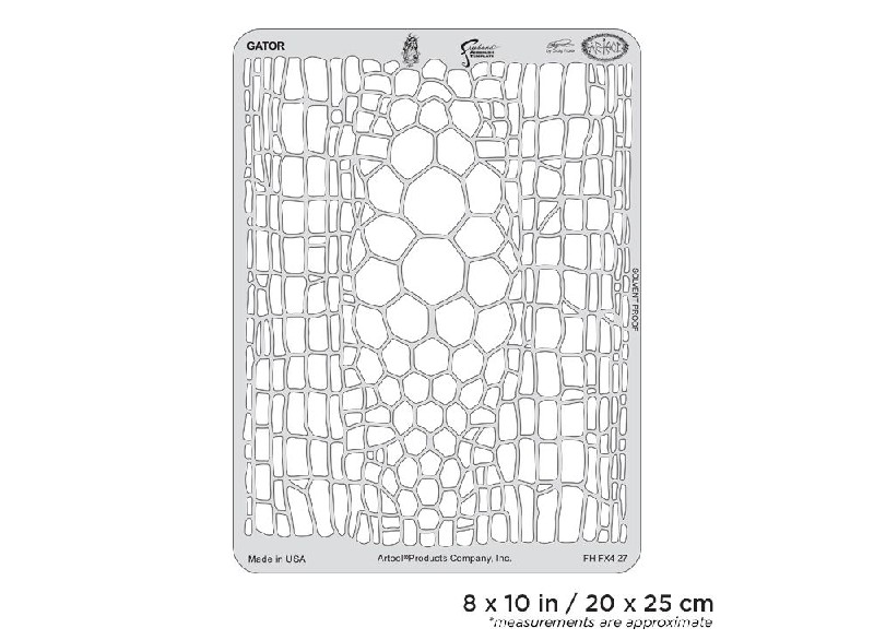 Iwata Artool FX4 Gator Freehand Airbrush Template
