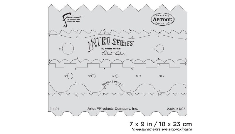 Iwata Artool Intro Series Freehand Airbrush Template