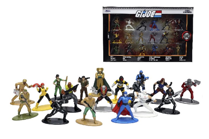 Jada 1.65" Nano Metalfigs GI JOE : 18-Pack