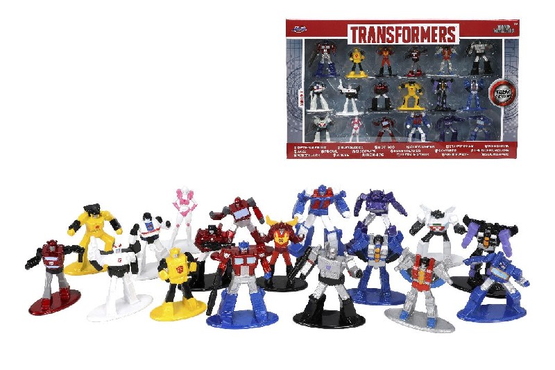 Jada 1.65" Nano Metalfigs Transformers 18 Pack