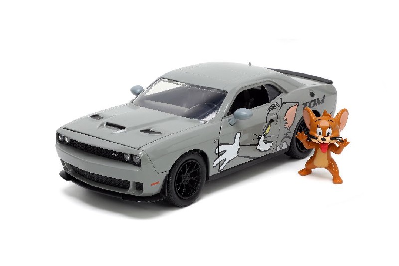 Jada 1/24 "Hollywood Rides" 2015 Challenger SRT8 Hellcat w/Jerry