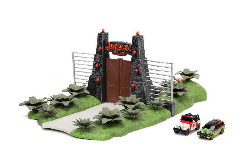 Jada Nano "Hollywood Rides" Nano Jurassic Park w/2 Vehicles
