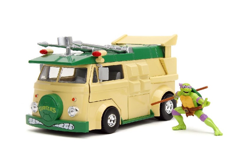 Jada 1/24 "Hollywood Rides" TMNT Party Wagon w/Donatello