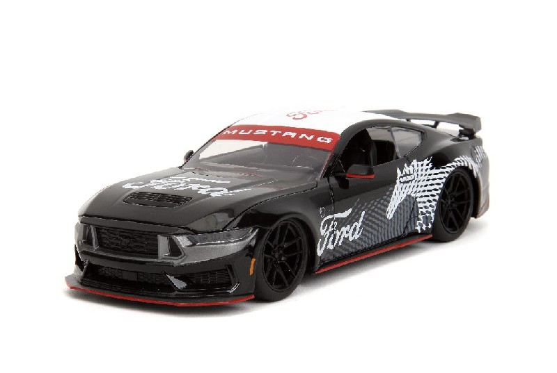 Jada 1/24 "BTM" 2024 Ford Mustang Dark Horse - Glossy Black