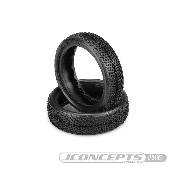 JConcepts Fuzz Bite LP front - pink compound