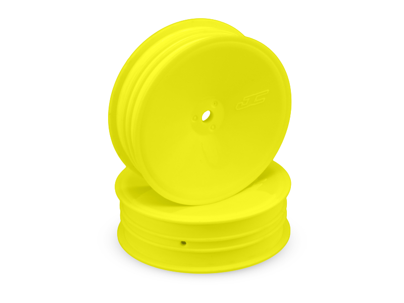 JConcepts 2.2" slim front wheel (yellow) - 4pc.