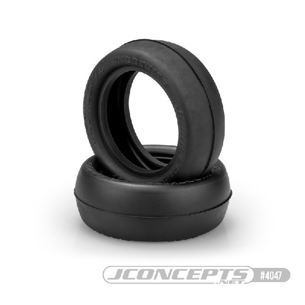 JConcepts 2.2" Smoothie 2 -2WD Front Thick Sidewall-Silver (2)