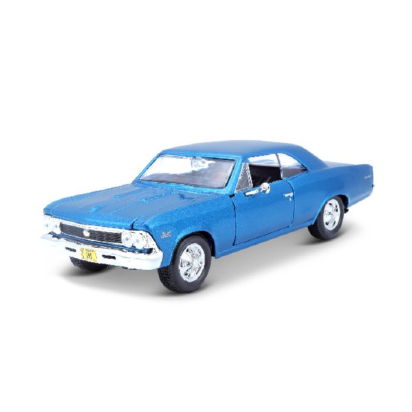 Maisto 1/24 SE 1966 Chevrolet Chevelle SS 396 (Metallic Blue)