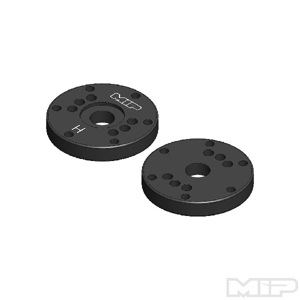 MIP Bypass1 Hi-Flow Pistons, 6-Hole x 1.3mm, 1/8th Scale (2)