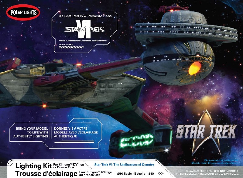 MKA 1/350 Star Trek 6: The Undiscovered K'ronos 1 Light Kit