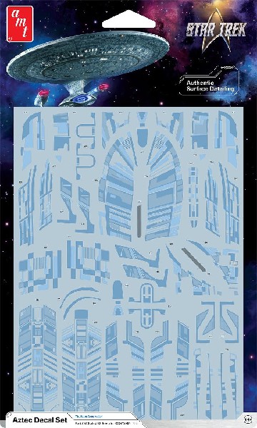 MKA 1/1400 Star Trek: Next Generation U.S.S. Decal Set
