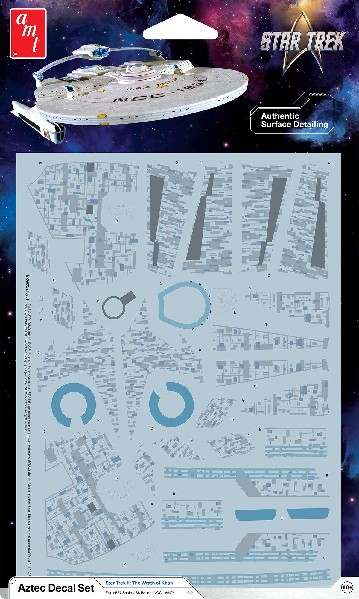 MKA 1/537 Star Trek: Wrath of Khan USS Reliant Aztec Decal Set
