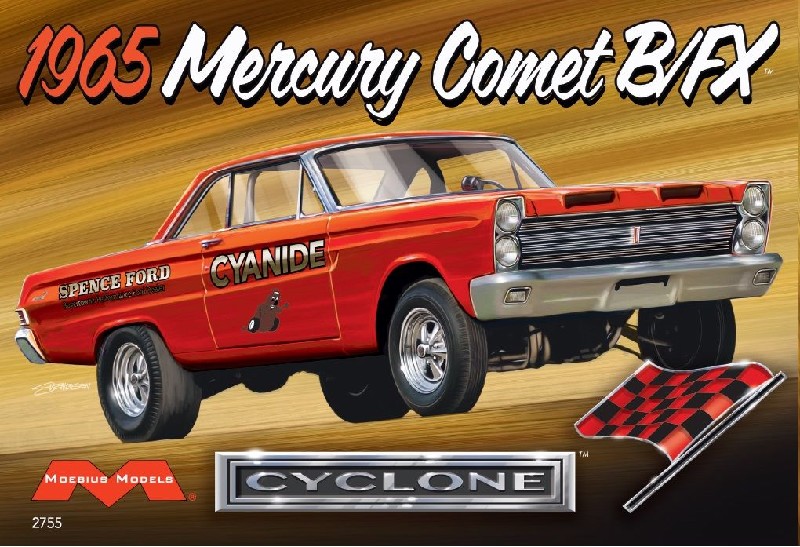 Moebius 1965 Mercury Comet B/FX 1/25 Model Kit