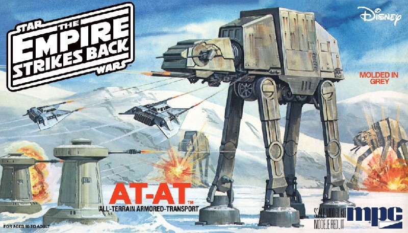 MPC Star Wars: The Empire Strikes Back AT-AT 1/100 Model Kit