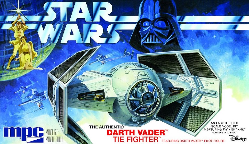 MPC 1/32 Scale Star Wars: A New Hope Darth Vader Tie Fighter
