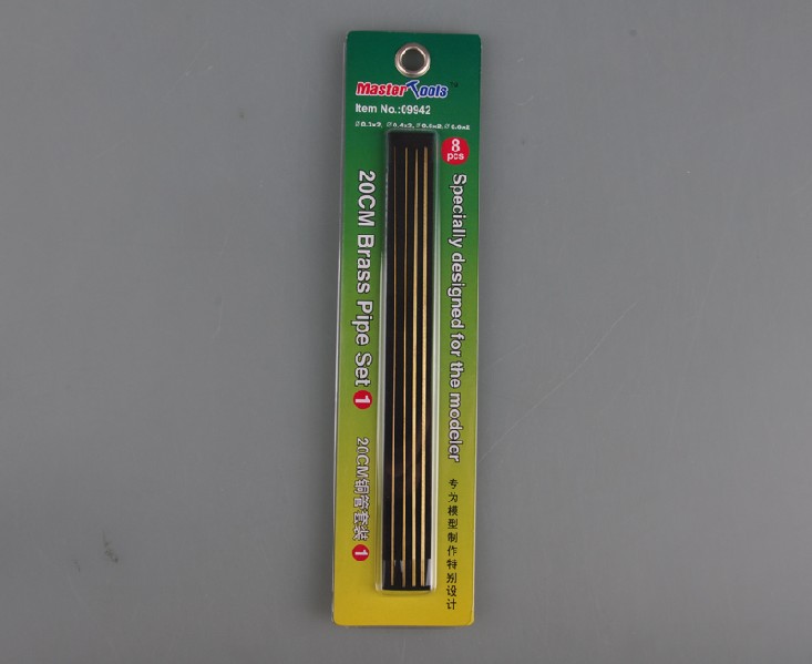 Master Tools 20cm Brass Pipe Set 1