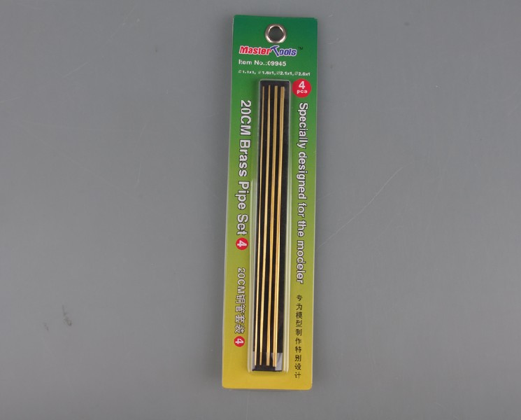 Master Tools 20cm Brass Pipe Set 4