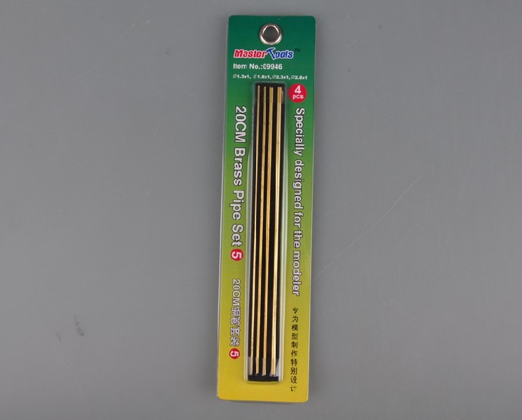 Master Tools 20cm Brass Pipe Set 5