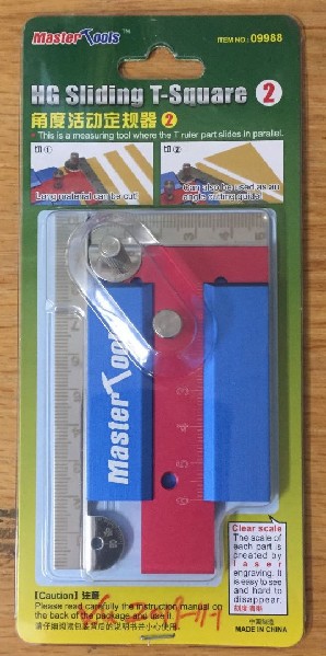 Master Tools Vari-Angle Sliding T-square