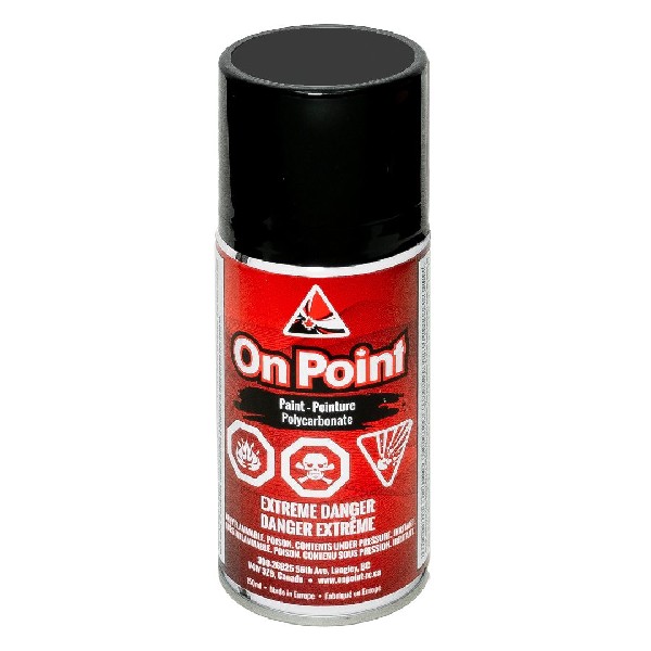 On Point 150ml RC Spray Paint - Metallic Black