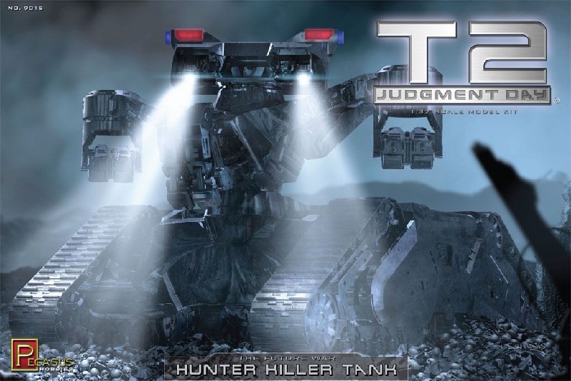 Pegasus Hobbies 1/32 Terminator 2 Hunter Killer Tank Sci-Fi Kit