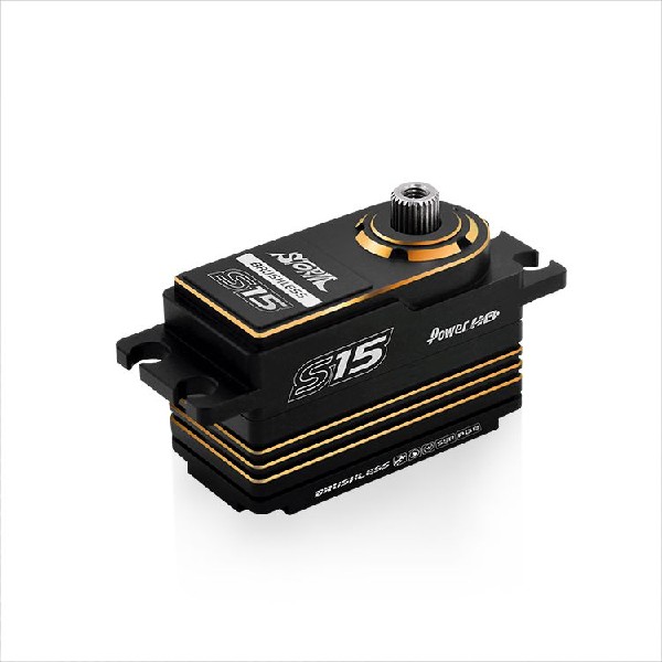 Power HD Storm S15 Low Profile HV Brushless Digital Servo- Gold