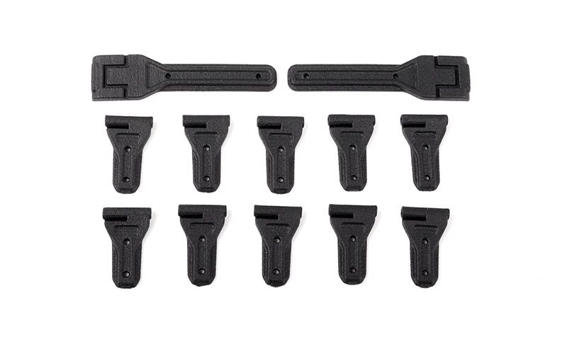 RC4WD Complete Door & Tailgate Hinge Set for Axial 1/6 SCX6 Jeep