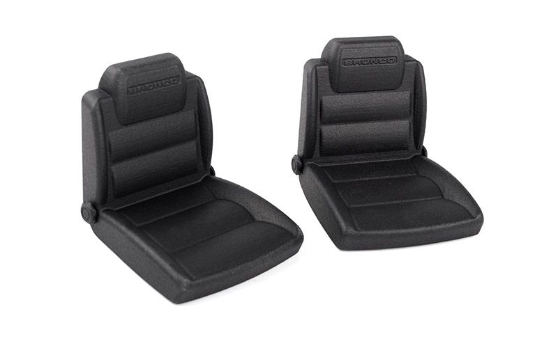 RC4WD Bucket Seats for Early Ford Bronco (Black)