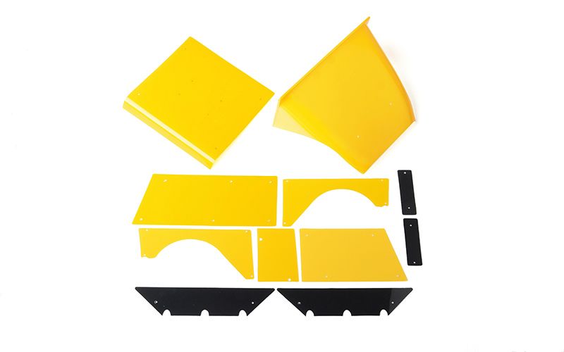 RC4WD Lexan Body Panel Set for Pro Rock Racer
