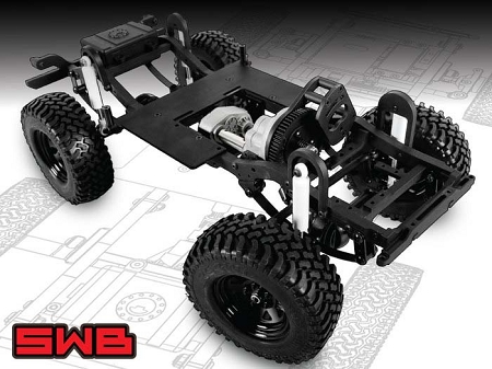 RC4WD 1/10 Trail Finder 2 SWB Truck 4x4 Kit