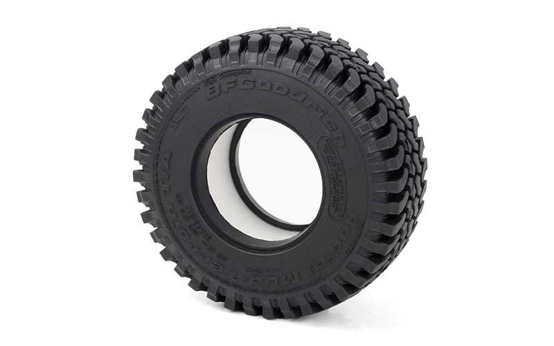 RC4WD 1.7" BFGoodrich Mud Terrain KM Scale Tires 3.70" OD (2)