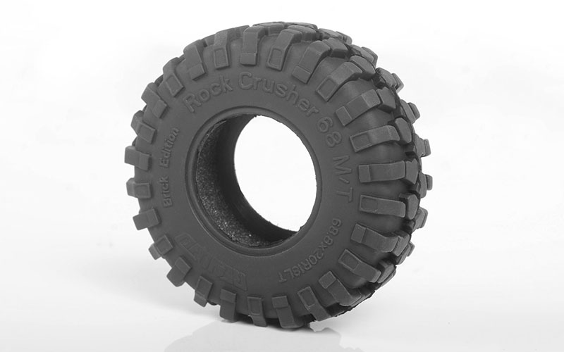RC4WD 1.2" Rock Crusher M/T Brick Ed X2S&sup3; Tire 2.65" OD (2)