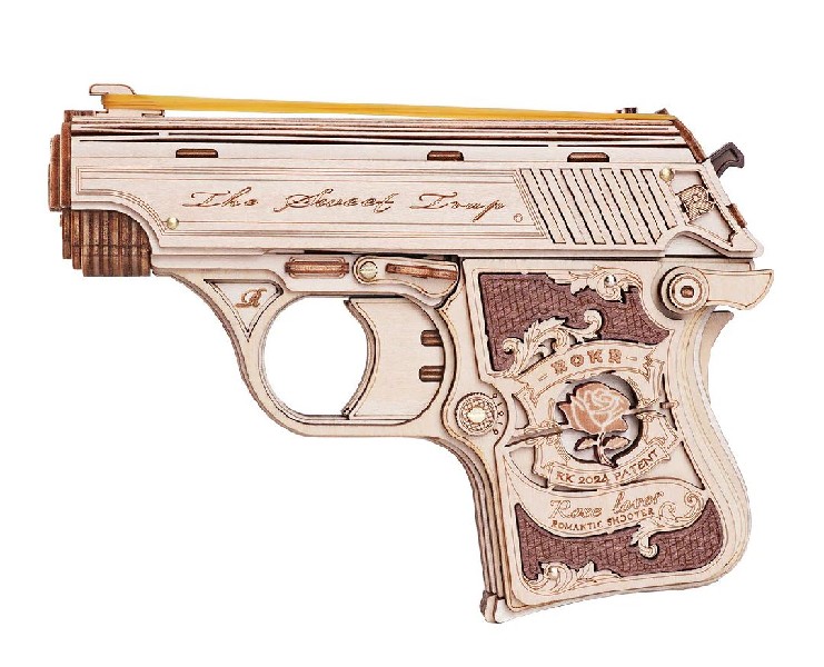 ROKR Mini Gun 3D Wooden Puzzle